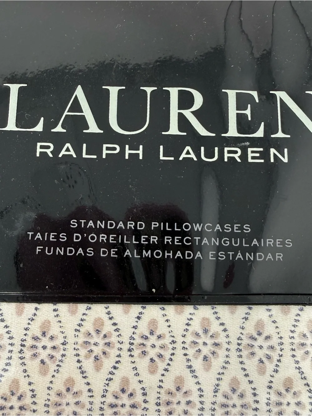 Lauren Ralph Lauren Estella Trellis Pillowcases Standard 100% Cotton NEW